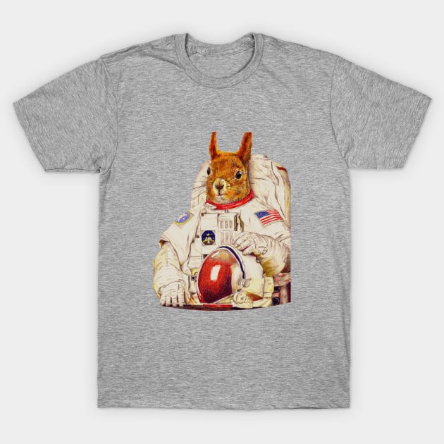Flying squirrel T-Shirt by pedropapelotijera